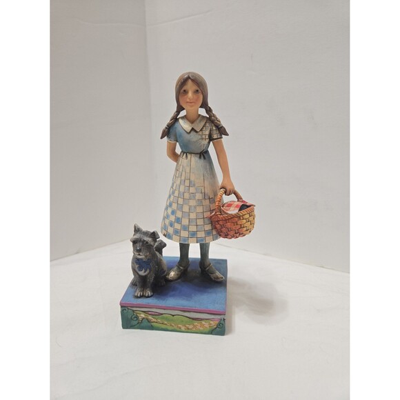 2007 Jim Shore Wizard of OZ Dorothy & Toto "Go Where Your Dreams Take You"  EUC - Picture 1 of 8